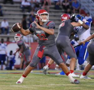 Manatee quarterback AJ Colagiovanni completed 24-of-39 passes for 345 yards and five touchdowns. file photo